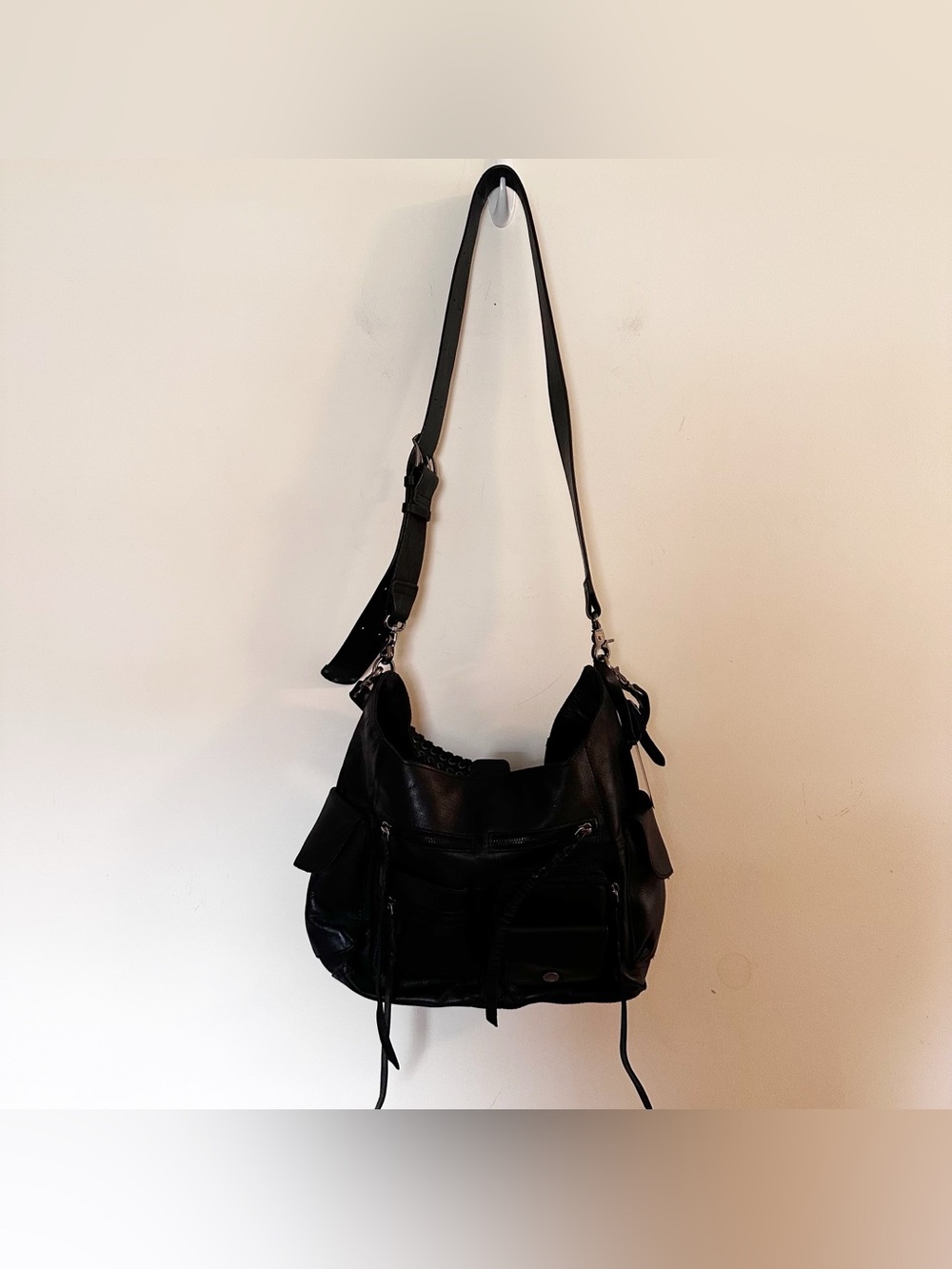 Free People We The Free Ledger Leather Bag - Picture 7 of 15